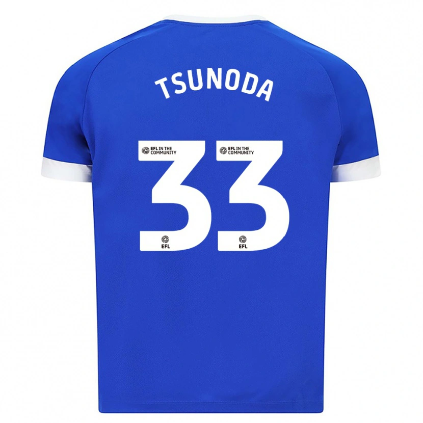 Danxen Herren Ryotaro Tsunoda #33 Blau Weiß Heimtrikot Trikot 2025/26 T-Shirt Österreich