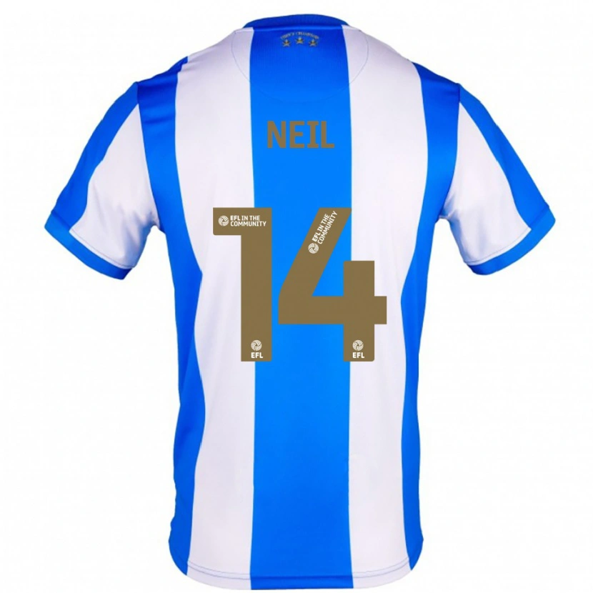Danxen Herren Marlie Neil #14 Blau Weiß Heimtrikot Trikot 2025/26 T-Shirt Österreich