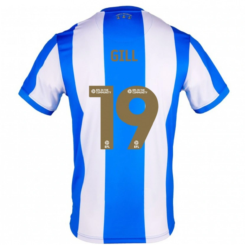 Danxen Herren Charlotte Gill #19 Blau Weiß Heimtrikot Trikot 2025/26 T-Shirt Österreich