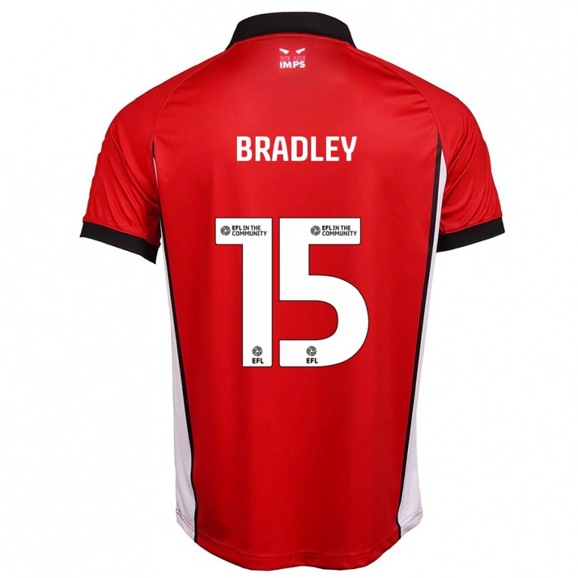Danxen Herren Sonny Bradley #15 Rot Weiß Heimtrikot Trikot 2025/26 T-Shirt Österreich