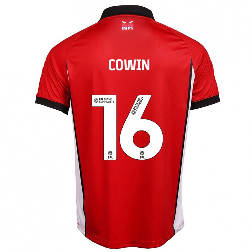 Danxen Herren William Cowin #16 Rot Weiß Heimtrikot Trikot 2025/26 T-Shirt Österreich