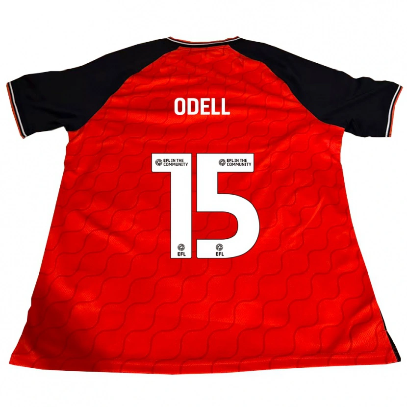 Danxen Herren Josh Odell #15 Orange Schwarz Weiß Heimtrikot Trikot 2025/26 T-Shirt Österreich