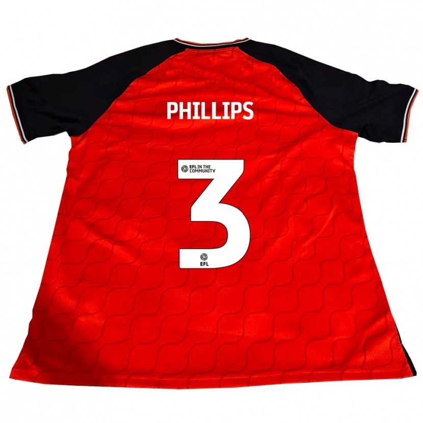 Danxen Herren Josh Phillips #3 Orange Schwarz Weiß Heimtrikot Trikot 2025/26 T-Shirt Österreich