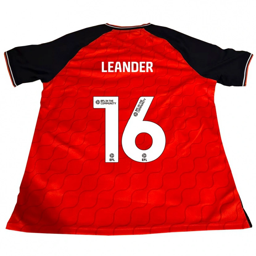 Danxen Herren Tsaianne Leander #16 Orange Schwarz Weiß Heimtrikot Trikot 2025/26 T-Shirt Österreich