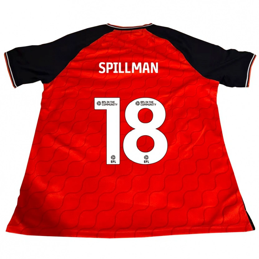 Danxen Herren Gabriella Spillman #18 Orange Schwarz Weiß Heimtrikot Trikot 2025/26 T-Shirt Österreich