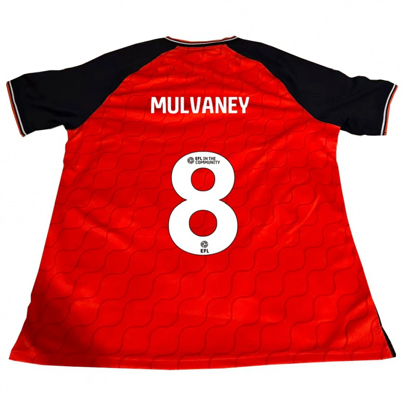Danxen Herren Elizabeth Mulvaney #8 Orange Schwarz Weiß Heimtrikot Trikot 2025/26 T-Shirt Österreich