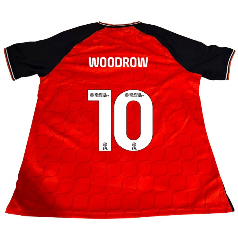 Danxen Herren Cauley Woodrow #10 Orange Schwarz Weiß Heimtrikot Trikot 2025/26 T-Shirt Österreich