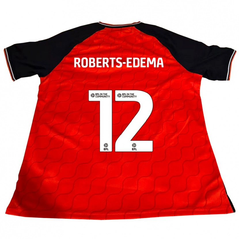 Danxen Herren Kyron Roberts-Edema #12 Orange Schwarz Weiß Heimtrikot Trikot 2025/26 T-Shirt Österreich