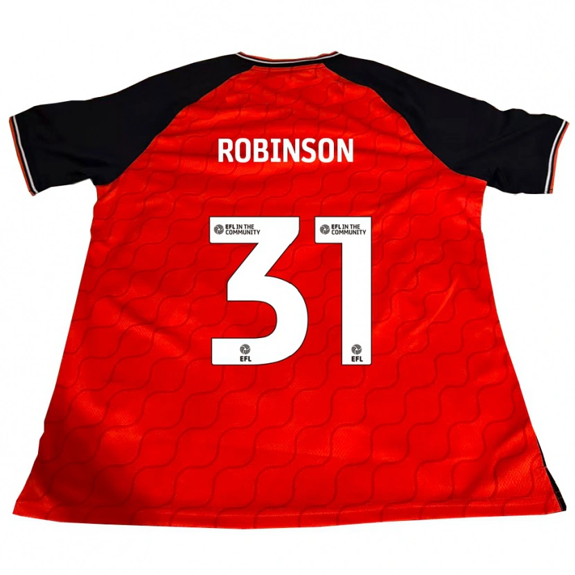 Danxen Herren Leah Robinson #31 Orange Schwarz Weiß Heimtrikot Trikot 2025/26 T-Shirt Österreich