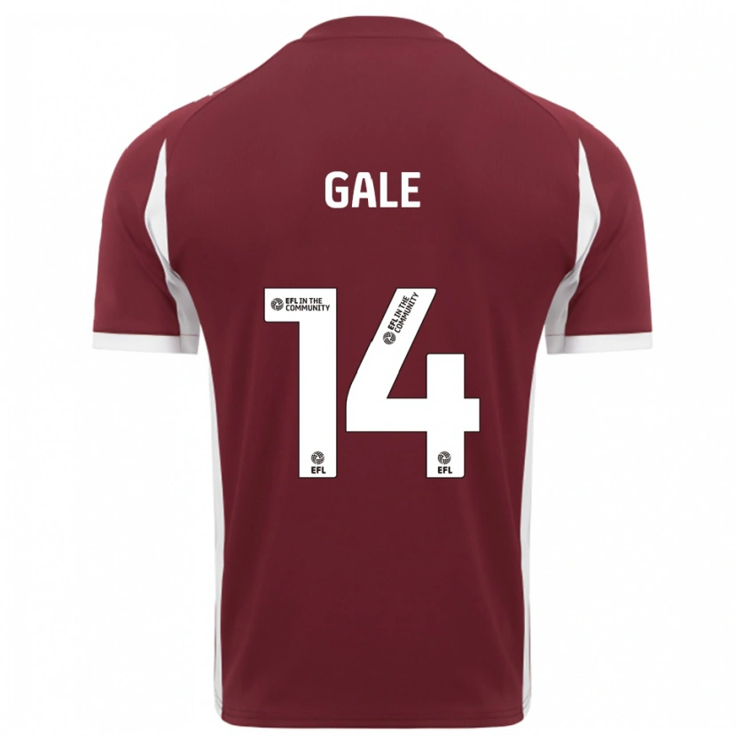 Danxen Herren Georgia Gale #14 Burgunderrot Weiß Heimtrikot Trikot 2025/26 T-Shirt Österreich