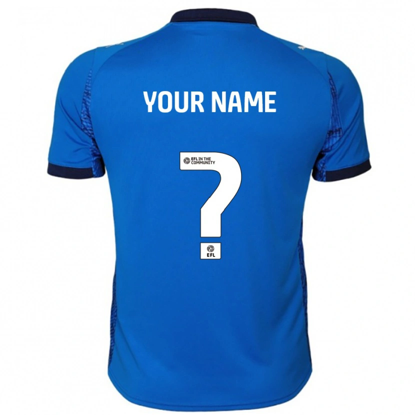 Danxen Herren Ihren Namen #0 Blau Weiß Heimtrikot Trikot 2025/26 T-Shirt Österreich