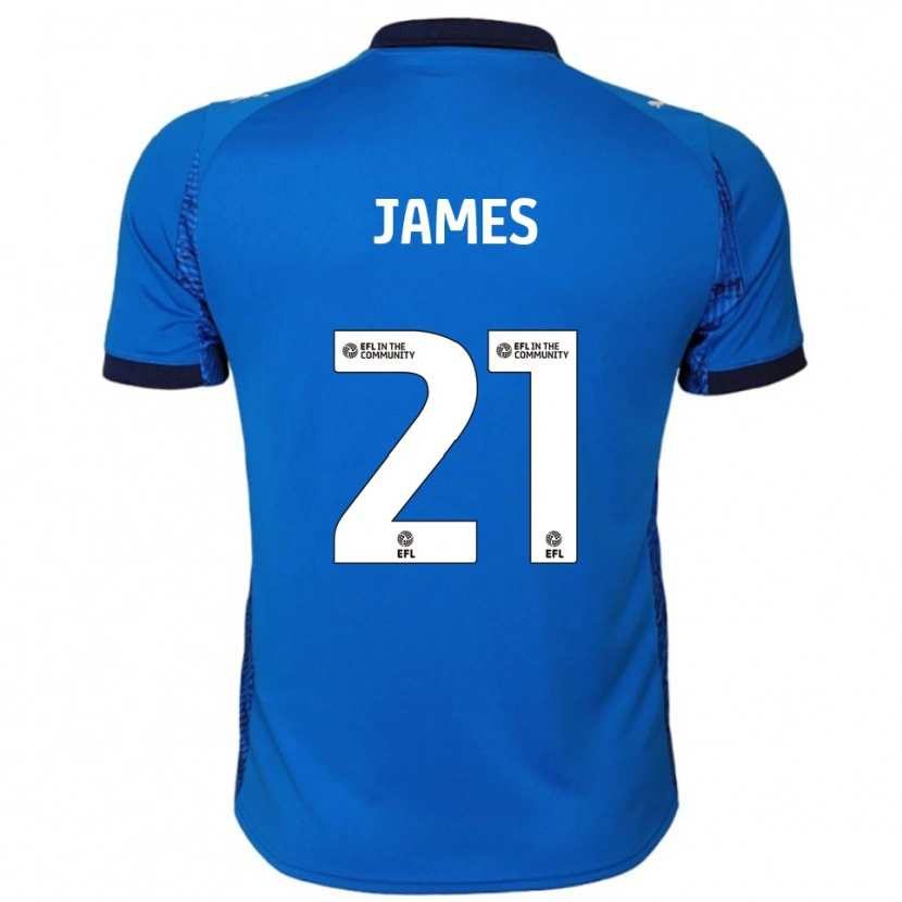 Danxen Herren Hayley James #21 Blau Weiß Heimtrikot Trikot 2025/26 T-Shirt Österreich