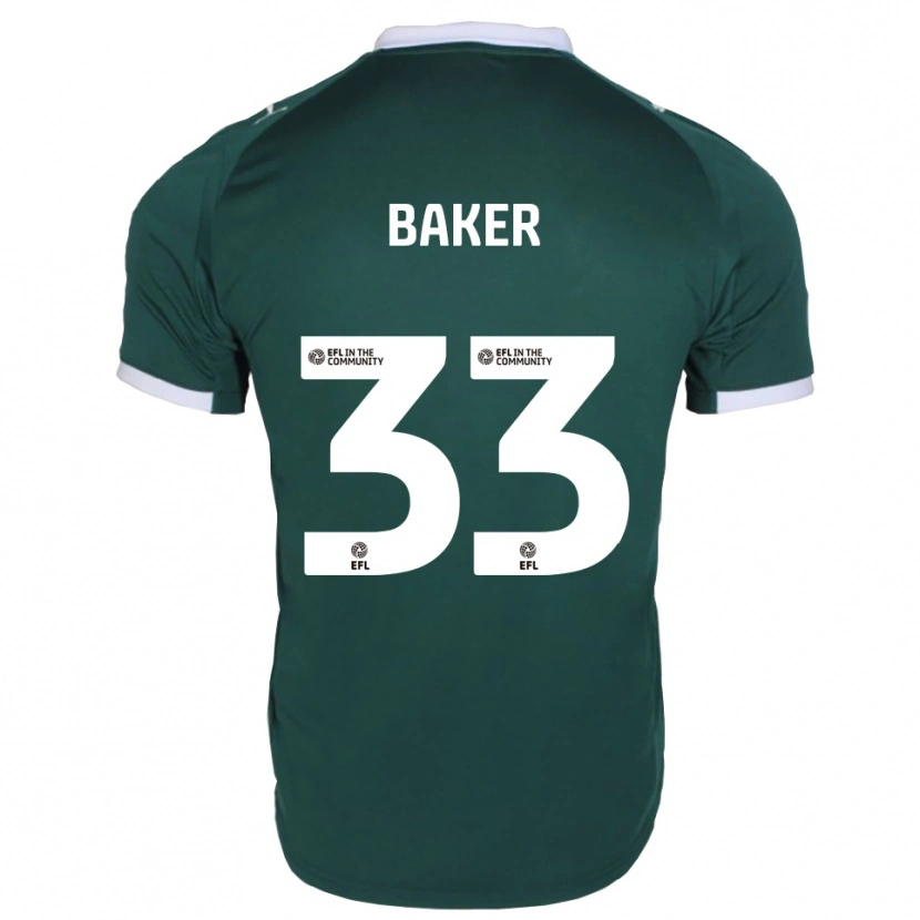 Danxen Herren Zak Baker #33 Grün Weiß Heimtrikot Trikot 2025/26 T-Shirt Österreich