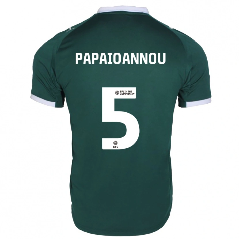 Danxen Herren Panagiota Papaioannou #5 Grün Weiß Heimtrikot Trikot 2025/26 T-Shirt Österreich