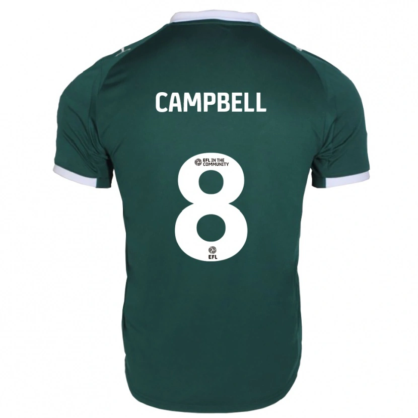 Danxen Herren Sebastian Campbell #8 Grün Weiß Heimtrikot Trikot 2025/26 T-Shirt Österreich