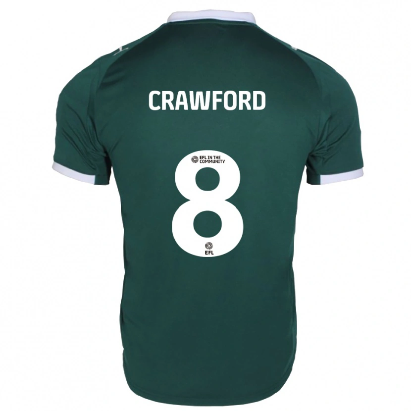 Danxen Herren Imy Crawford #8 Grün Weiß Heimtrikot Trikot 2025/26 T-Shirt Österreich