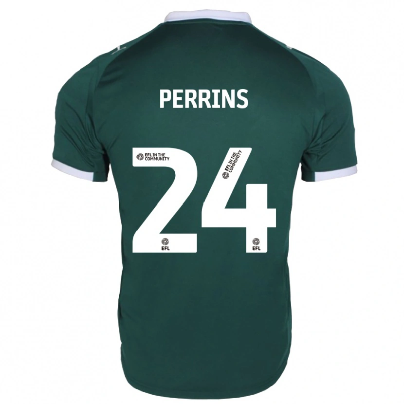 Danxen Herren Grace Perrins #24 Grün Weiß Heimtrikot Trikot 2025/26 T-Shirt Österreich