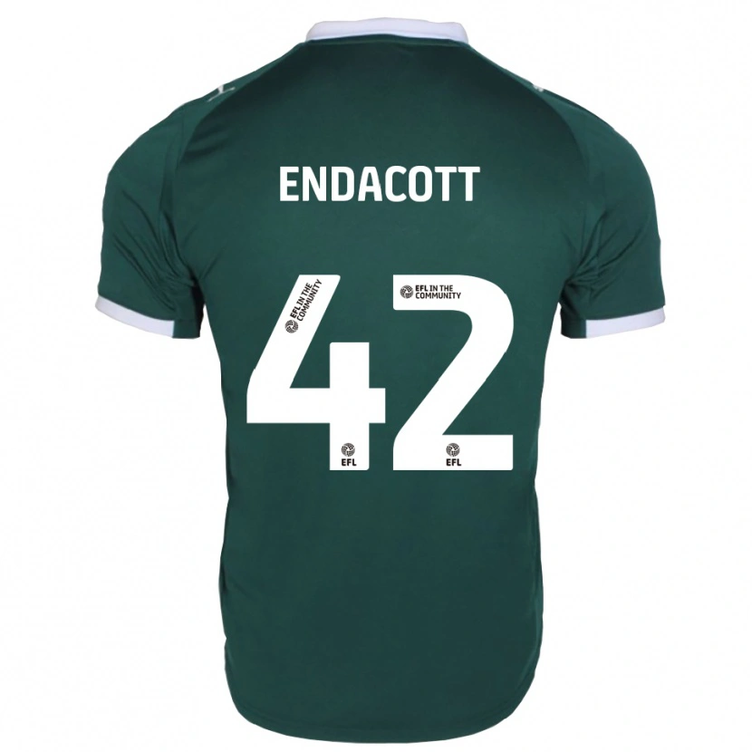 Danxen Herren Jack Endacott #42 Grün Weiß Heimtrikot Trikot 2025/26 T-Shirt Österreich