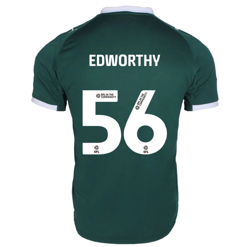 Danxen Herren Kieran Edworthy #56 Grün Weiß Heimtrikot Trikot 2025/26 T-Shirt Österreich