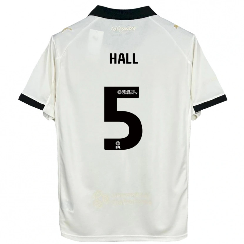 Danxen Herren Connor Hall #5 Cremeweiß Schwarz Heimtrikot Trikot 2025/26 T-Shirt Österreich