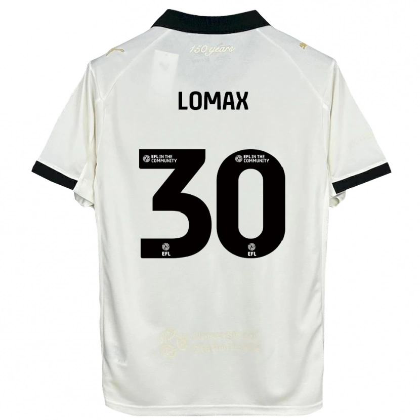 Danxen Herren Ben Lomax #30 Cremeweiß Schwarz Heimtrikot Trikot 2025/26 T-Shirt Österreich