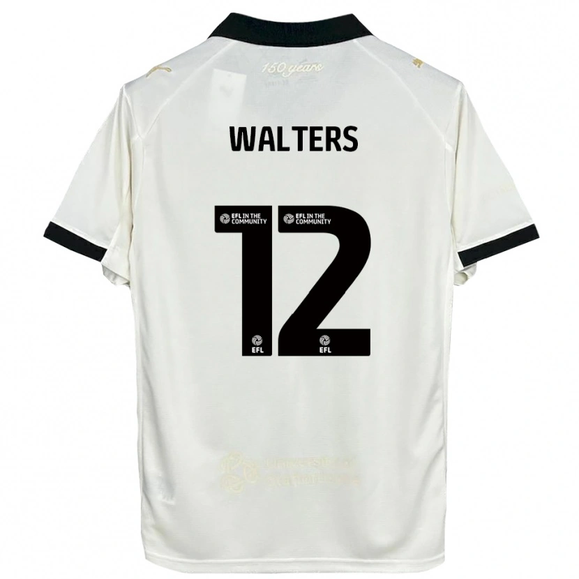 Danxen Herren Rhys Walters #12 Cremeweiß Schwarz Heimtrikot Trikot 2025/26 T-Shirt Österreich