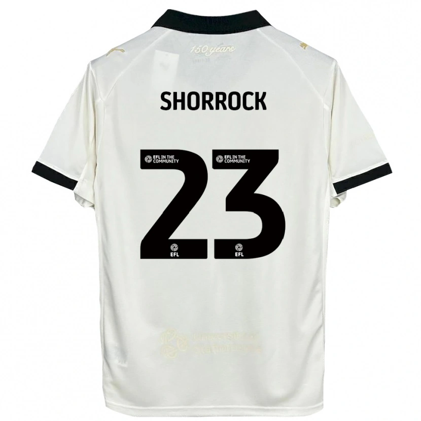 Danxen Herren Jack Shorrock #23 Cremeweiß Schwarz Heimtrikot Trikot 2025/26 T-Shirt Österreich