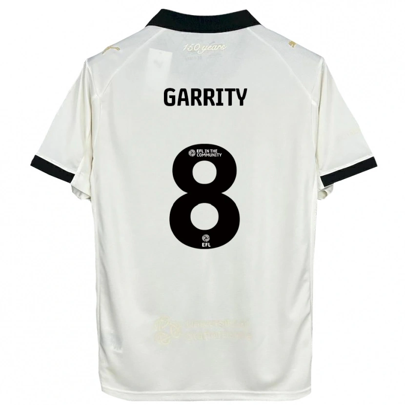 Danxen Herren Ben Garrity #8 Cremeweiß Schwarz Heimtrikot Trikot 2025/26 T-Shirt Österreich