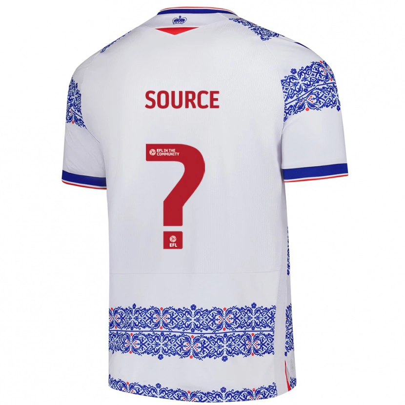 Danxen Herren Kai Source #0 Weiß Blau Heimtrikot Trikot 2025/26 T-Shirt Österreich