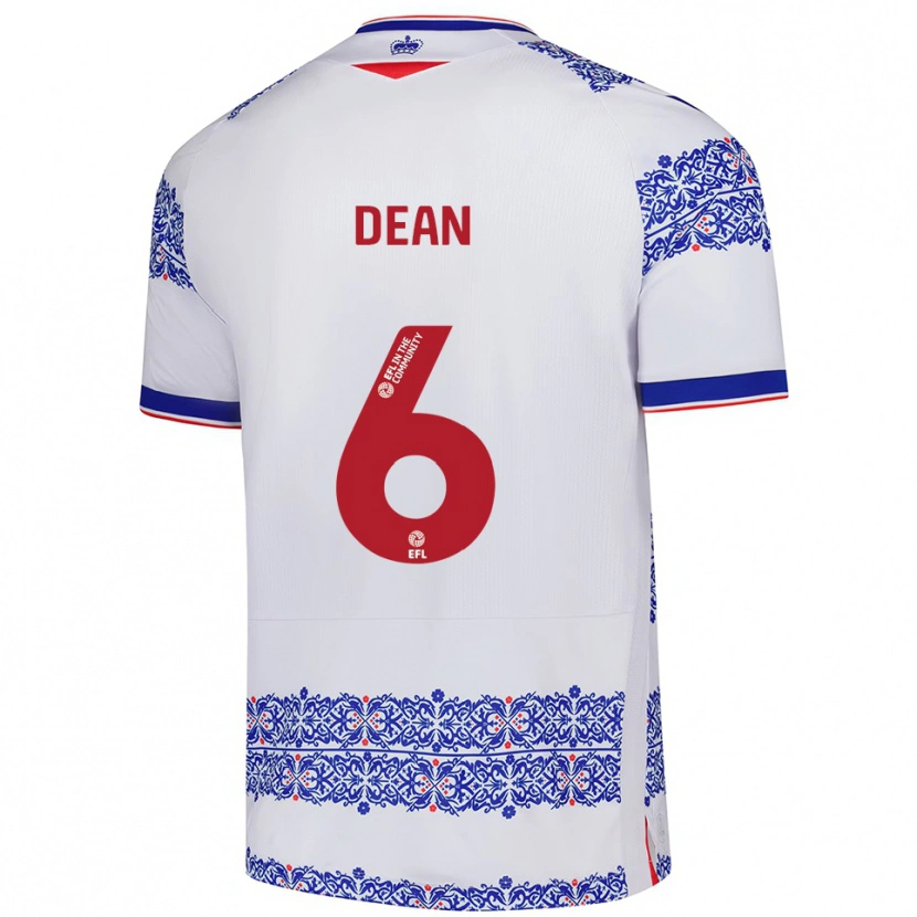 Danxen Herren Harlee Dean #6 Weiß Blau Heimtrikot Trikot 2025/26 T-Shirt Österreich