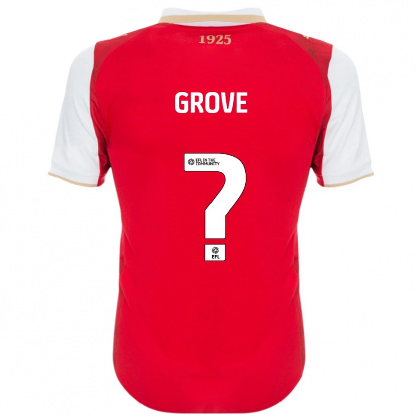 Danxen Herren Rylee Grove #0 Rot Weiß Heimtrikot Trikot 2025/26 T-Shirt Österreich