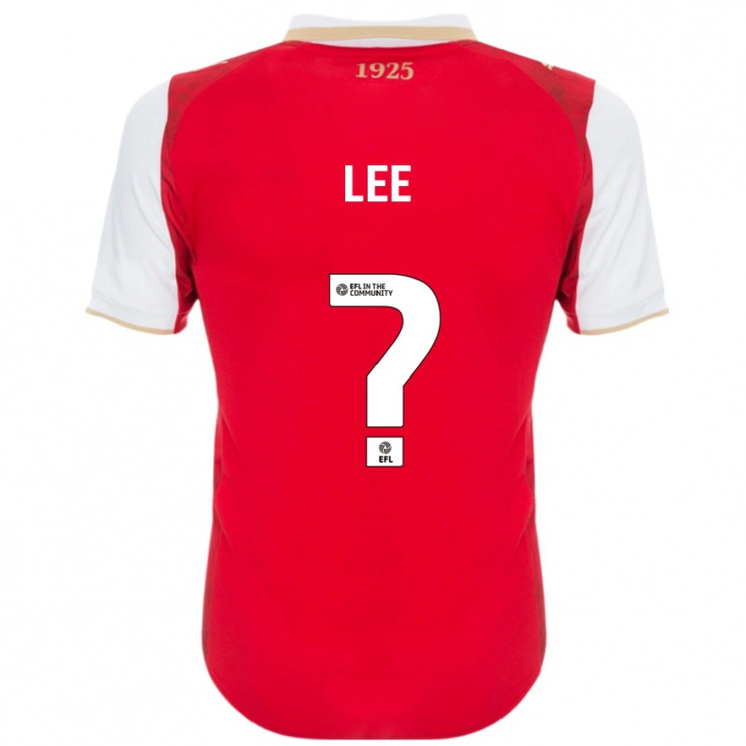 Danxen Herren Cohen Lee #0 Rot Weiß Heimtrikot Trikot 2025/26 T-Shirt Österreich