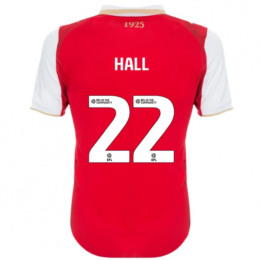 Danxen Herren Denzel Hall #22 Rot Weiß Heimtrikot Trikot 2025/26 T-Shirt Österreich