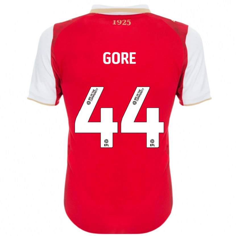 Danxen Herren Daniel Gore #44 Rot Weiß Heimtrikot Trikot 2025/26 T-Shirt Österreich