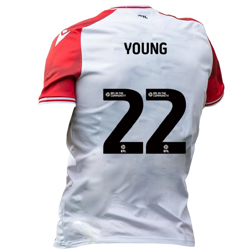 Danxen Herren Jake Young #22 Weiß Rot Heimtrikot Trikot 2025/26 T-Shirt Österreich