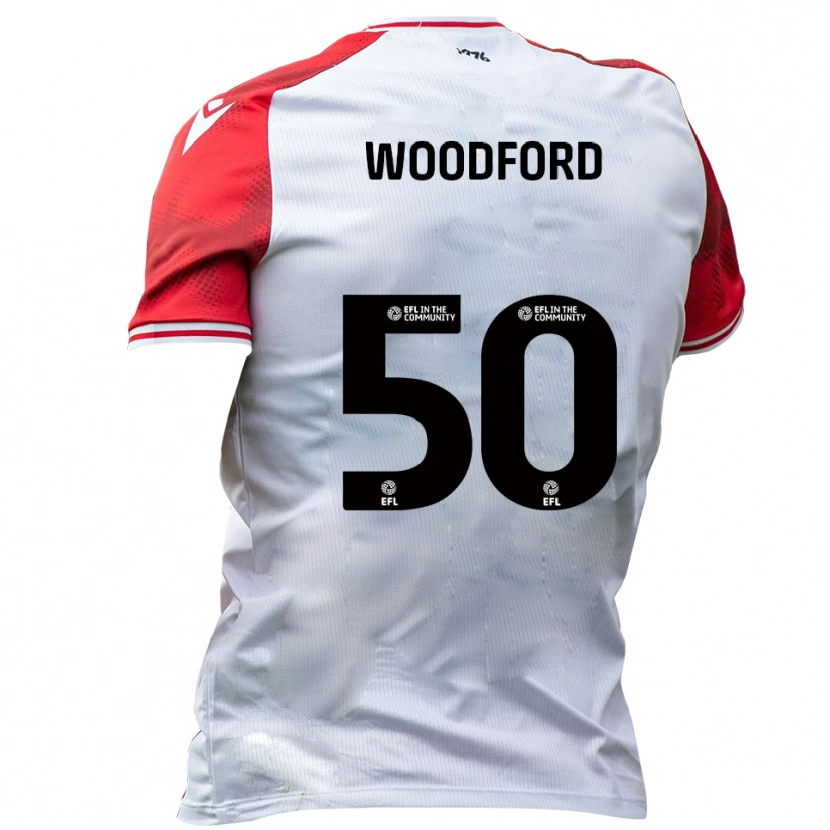 Danxen Herren Max Woodford #50 Weiß Rot Heimtrikot Trikot 2025/26 T-Shirt Österreich
