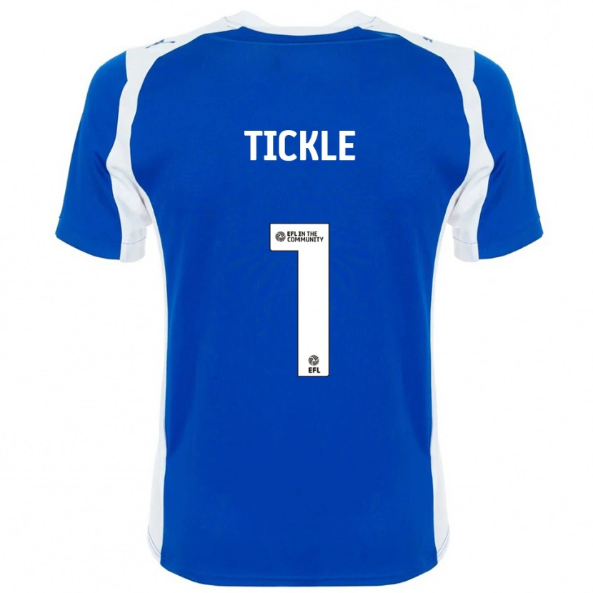 Danxen Herren Sam Tickle #1 Blau Weiß Heimtrikot Trikot 2025/26 T-Shirt Österreich