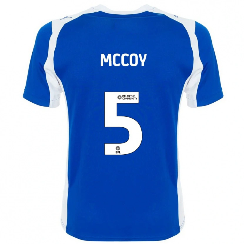 Danxen Herren Libby Mccoy #5 Blau Weiß Heimtrikot Trikot 2025/26 T-Shirt Österreich