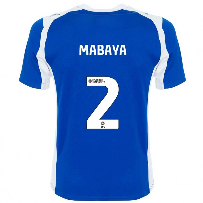Danxen Herren Isaac Mabaya #2 Blau Weiß Heimtrikot Trikot 2025/26 T-Shirt Österreich