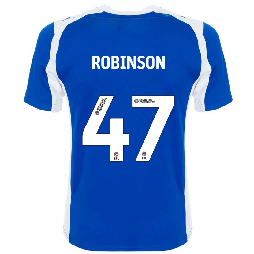 Danxen Herren Josh Robinson #47 Blau Weiß Heimtrikot Trikot 2025/26 T-Shirt Österreich