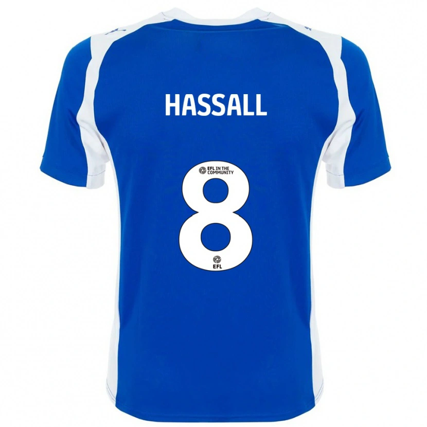 Danxen Herren Molly Hassall #8 Blau Weiß Heimtrikot Trikot 2025/26 T-Shirt Österreich