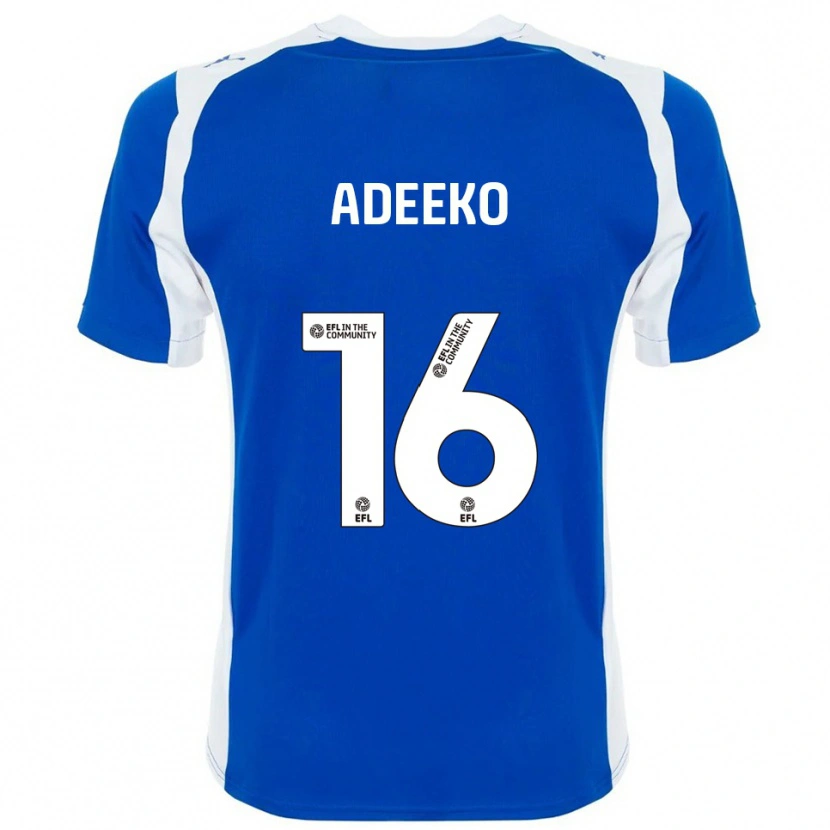 Danxen Herren Baba Adeeko #16 Blau Weiß Heimtrikot Trikot 2025/26 T-Shirt Österreich