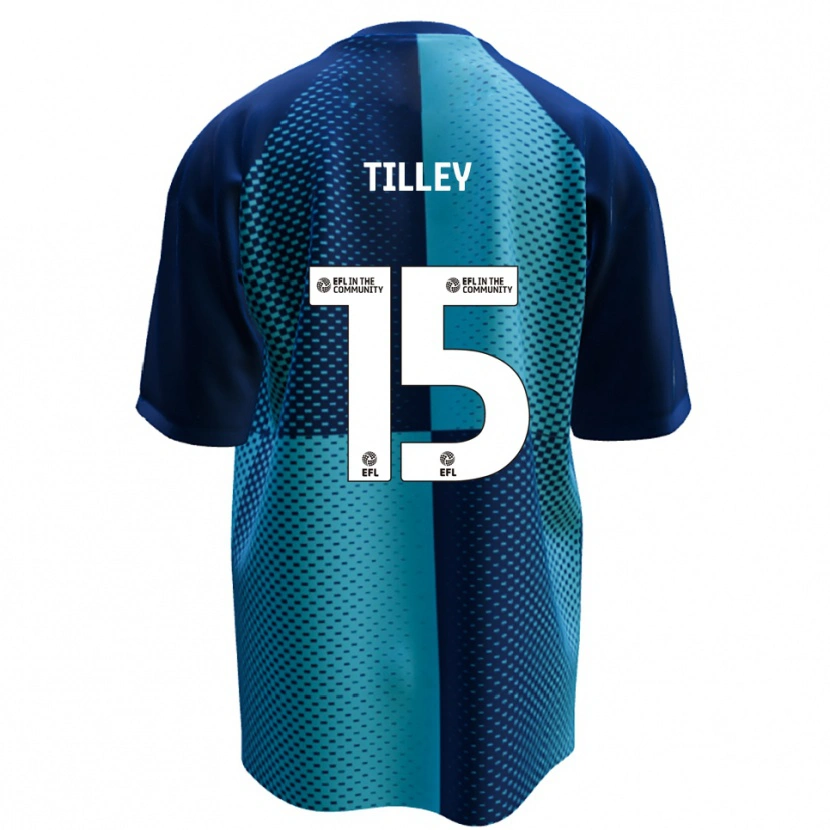 Danxen Herren James Tilley #15 Blau Himmelblau Heimtrikot Trikot 2025/26 T-Shirt Österreich