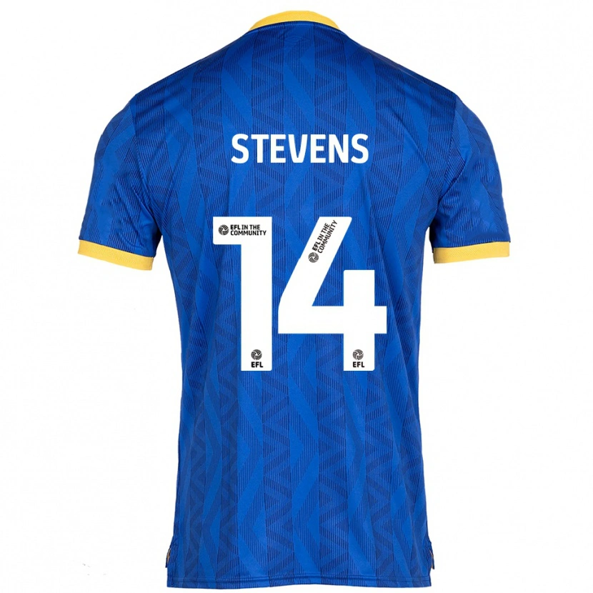Danxen Herren Matty Stevens #14 Marine Gelb Heimtrikot Trikot 2025/26 T-Shirt Österreich