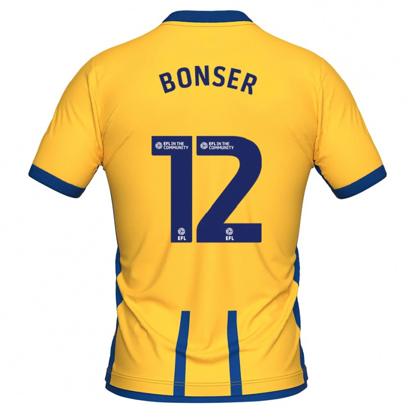 Danxen Herren Louis Bonser #12 Gelb Blau Heimtrikot Trikot 2025/26 T-Shirt Österreich
