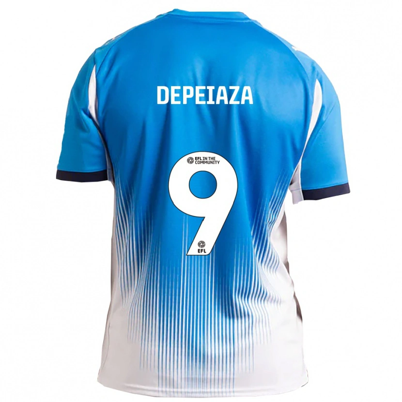 Danxen Herren Kylan Depeiaza #9 Blau Weiß Heimtrikot Trikot 2025/26 T-Shirt Österreich