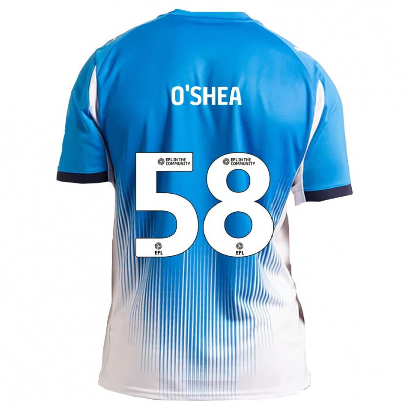 Danxen Herren Cian O'shea #58 Blau Weiß Heimtrikot Trikot 2025/26 T-Shirt Österreich