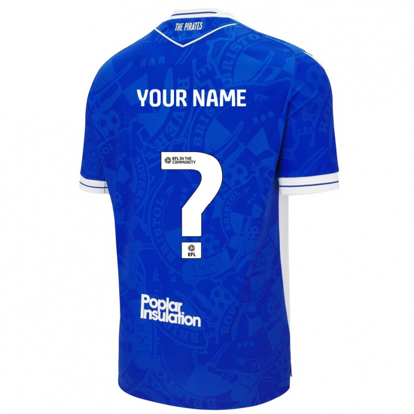Danxen Herren Ihren Namen #0 Blau Weiß Heimtrikot Trikot 2025/26 T-Shirt Österreich