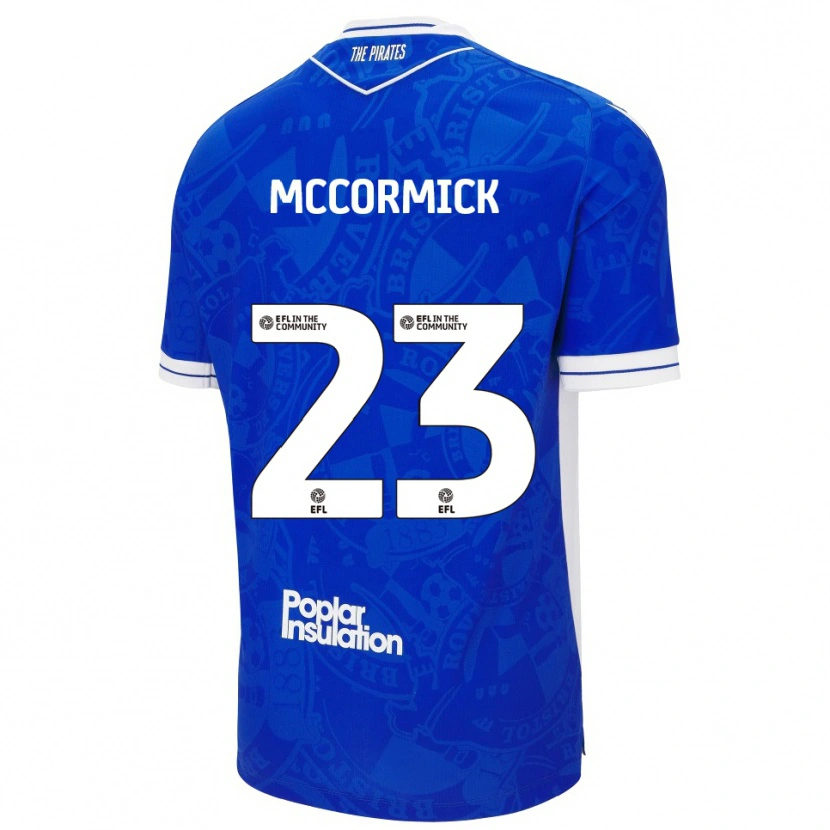 Danxen Herren Luke Mccormick #23 Blau Weiß Heimtrikot Trikot 2025/26 T-Shirt Österreich