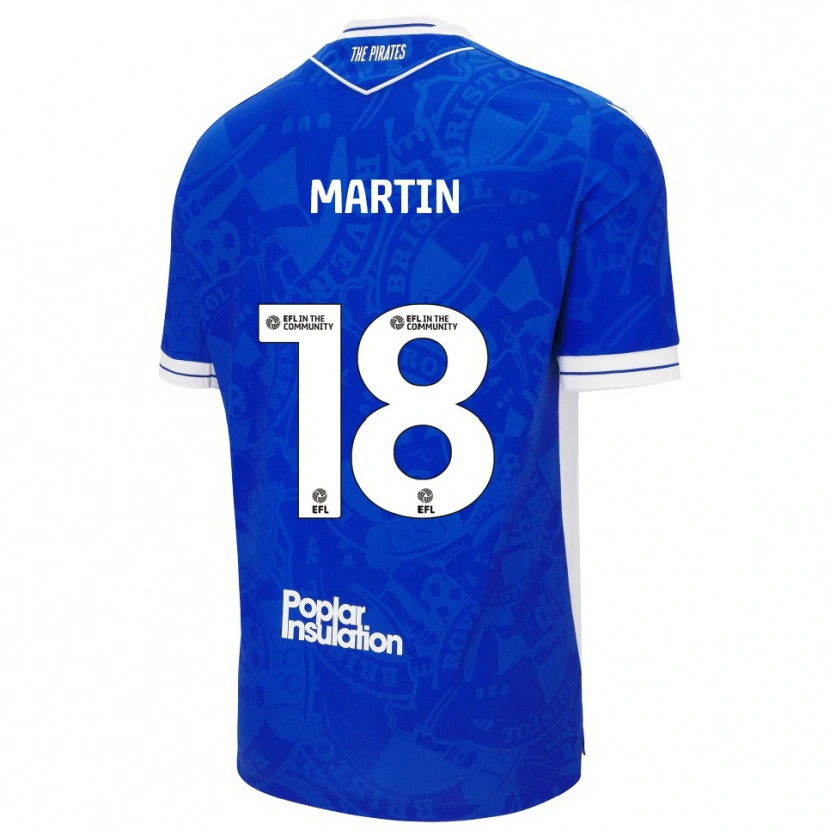 Danxen Herren Chris Martin #18 Blau Weiß Heimtrikot Trikot 2025/26 T-Shirt Österreich